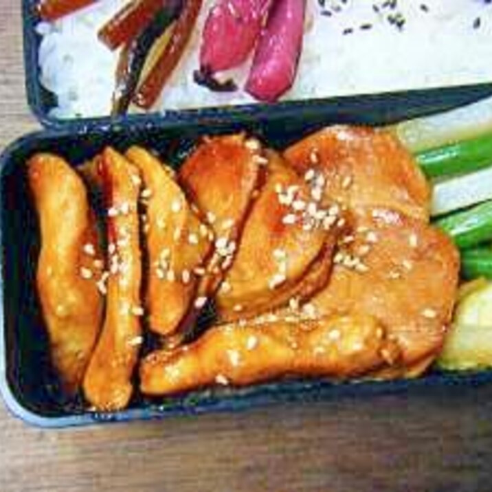 鶏ムネ肉のバター醤油焼き